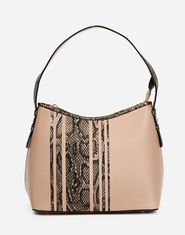 610-1208-609 Сумка женская и.кожа/текстиль беж, S, Mascotte