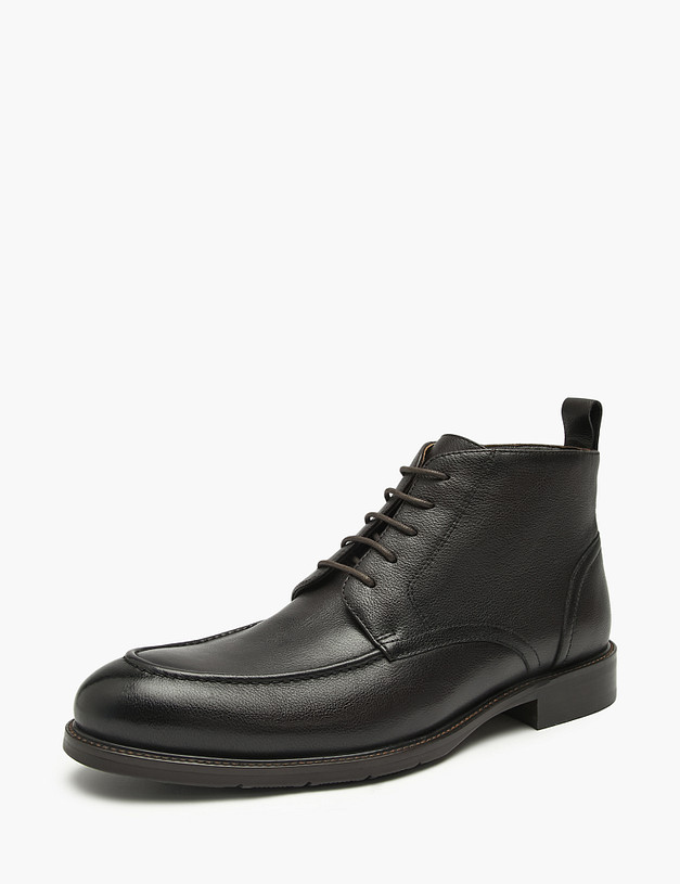 Темно-коричневые мужские ботинки MASCOTTE 175-521623-0109 | ракурс 2