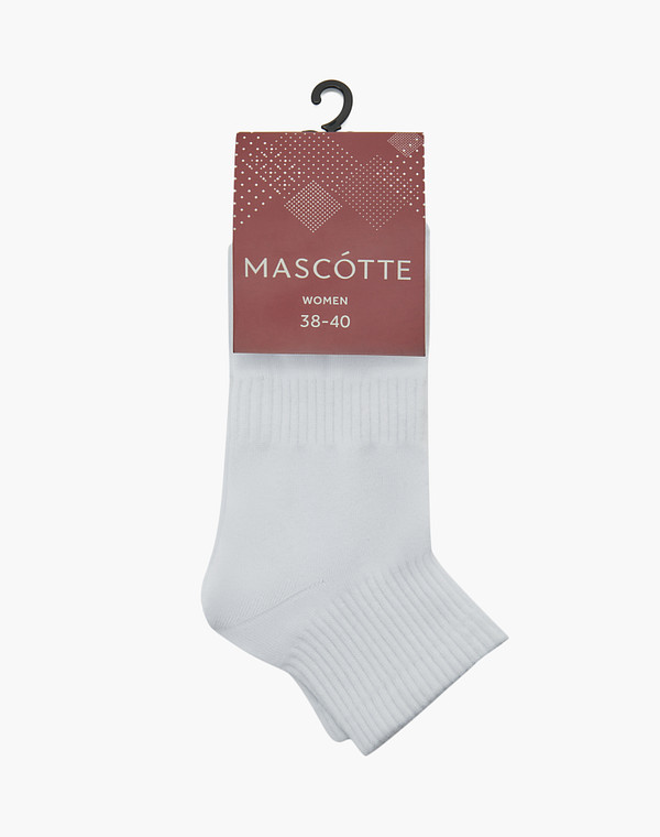 724-2201-2601 Носки женские бел, Mascotte