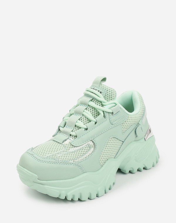 189-111722-0104 Полуботинки для активного отдыха женские и.кожа-текстиль/текстиль зелен, Mascotte Lite