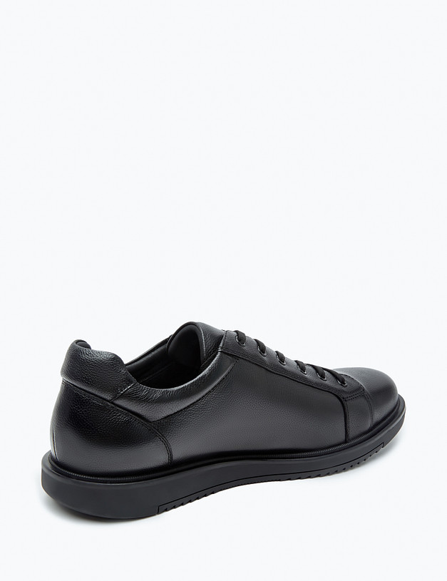 Черные мужские кеды MASCOTTE 128-1232227-0102 | ракурс 3