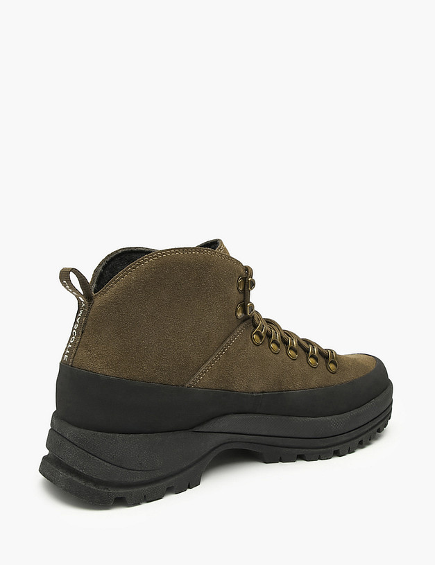 Мужские ботинки цвета хаки MASCOTTE 151-520221-0204 | ракурс 5