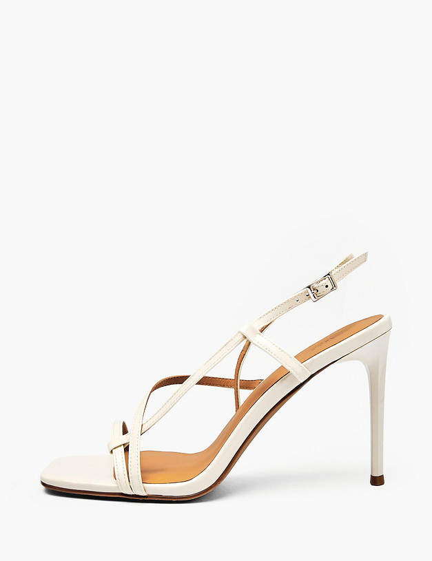 Молочные женские босоножки MASCOTTE 126-511815-3778M | ракурс 1