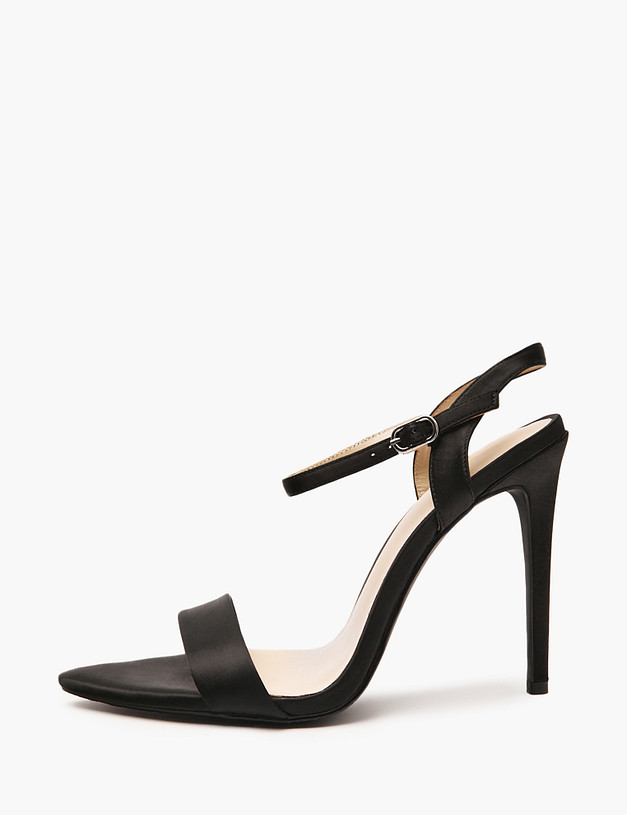 Черные женские босоножки MASCOTTE 25-512411-0202 | ракурс 1