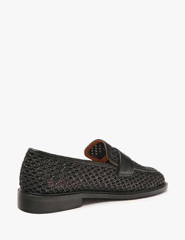 Черные женские лоферы MASCOTTE 58-511691-0202 | ракурс 3