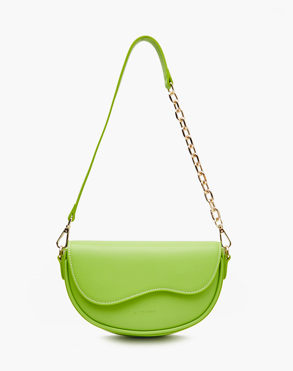 642-4104-604 Сумка женская и.кожа/текстиль зелен, S, Mascotte