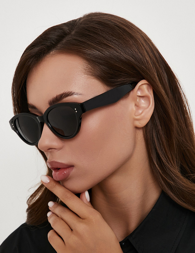 Черные женские очки MASCOTTE 793-6114-7702 | ракурс 2