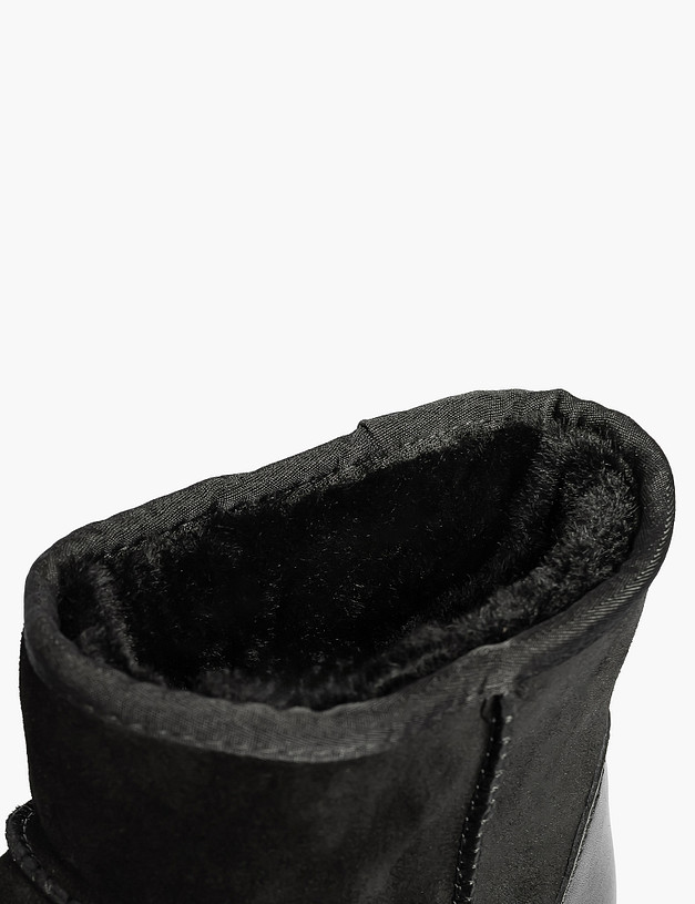 Черные мужские угги MASCOTTE 142-529331-0202 | ракурс 6