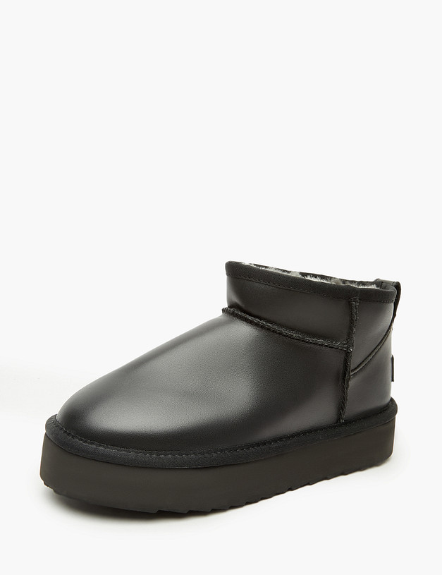 Черные женские угги MASCOTTE 234-3206532-0220 | ракурс 2