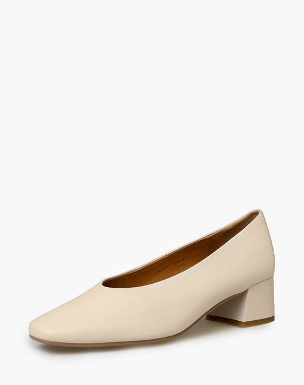 94-611311-1004M Туфли женские кож.спилок/нат.кожа св.беж, Mascotte