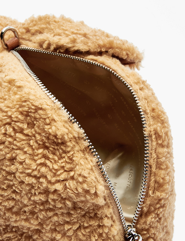 Бежевая фигурная женская сумка MASCOTTE 660-2246-408 | ракурс 4