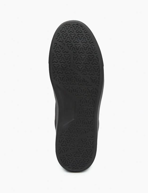 Черные мужские высокие кеды MASCOTTE 128-324021-0602 | ракурс 6