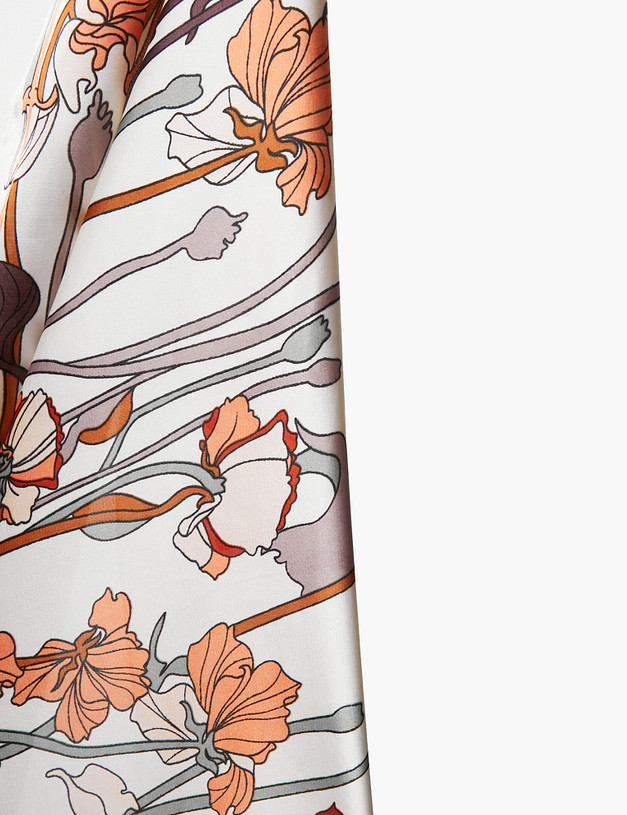 Бежевый женский платок MASCOTTE 730-2116-2412 | ракурс 3