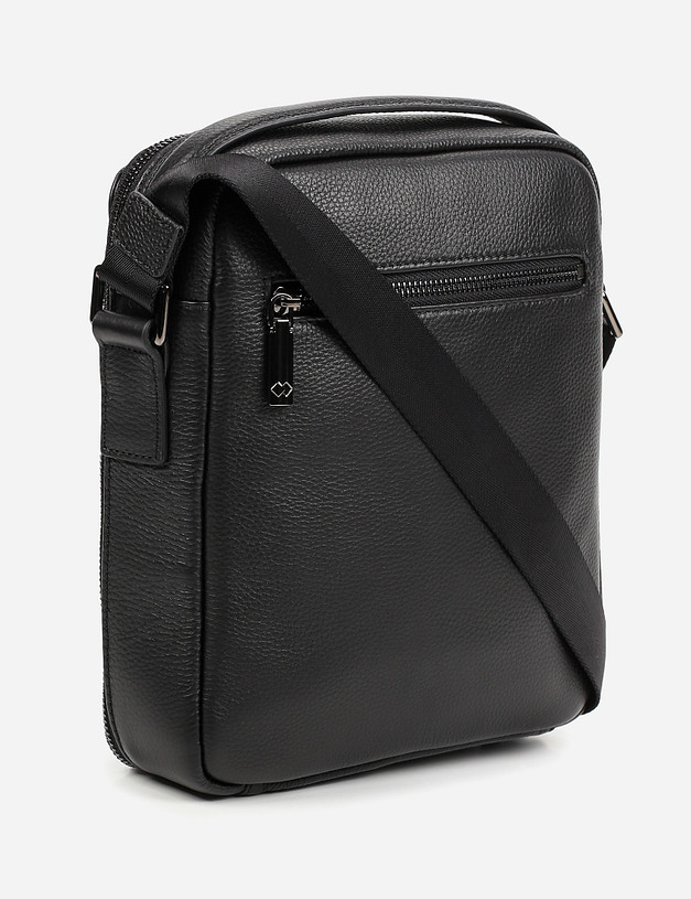 Черная мужская сумка MASCOTTE 658-0216-102 | ракурс 3