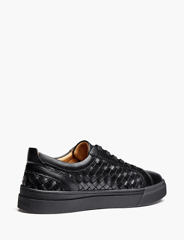 Черные мужские кеды MASCOTTE 22-6130118-0102 | ракурс 3