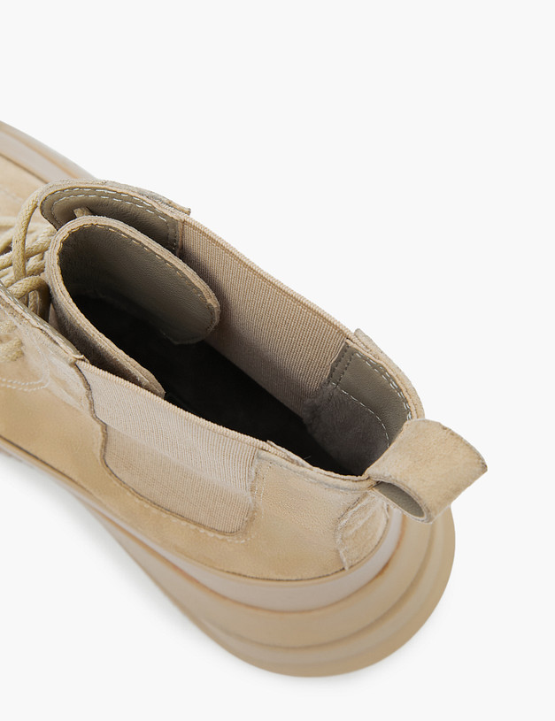 Бежевые женские ботинки MASCOTTE 22-3204823-4625M | ракурс 6