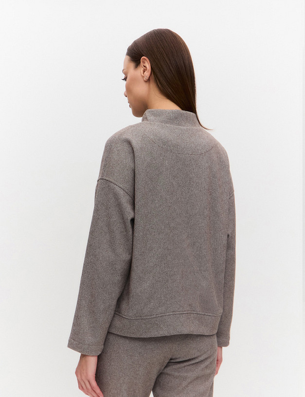 Светло-коричневый женский жакет MASCOTTE 790-5201-2409 | ракурс 5