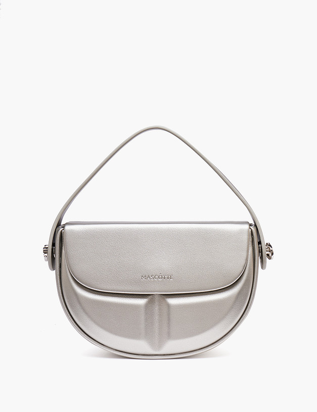 Серебристая женская сумка MASCOTTE 660-5224-616 | ракурс 2