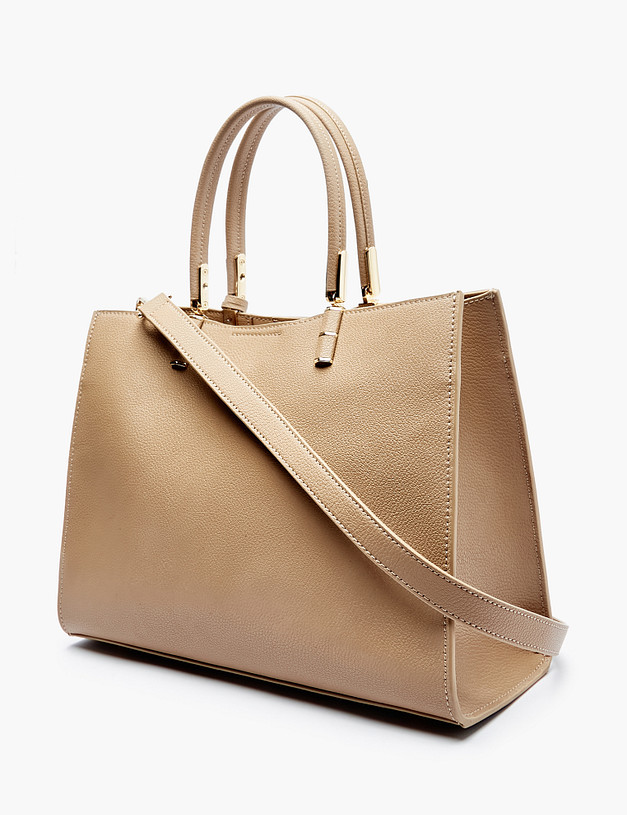 Бежевая женская сумка MASCOTTE 660-2204-608 | ракурс 3