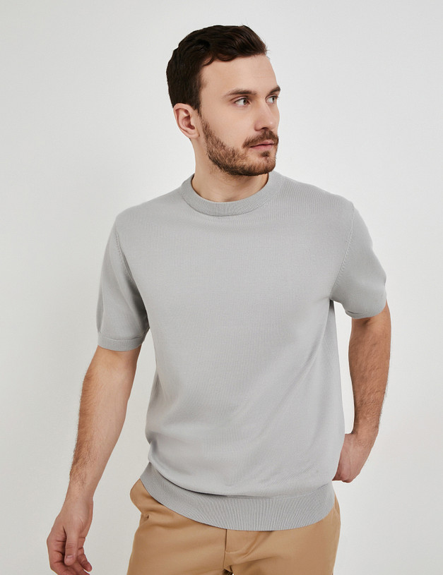 Серый мужской джемпер MASCOTTE 971-5110-2610 | ракурс 1 Серый мужской джемпер MASCOTTE 971-5110-2610 | ракурс 1