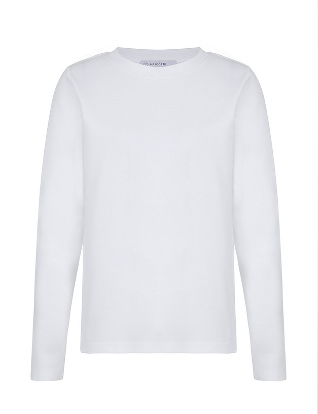 Белый женский лонгслив MASCOTTE 976-5202-2601 | ракурс 5