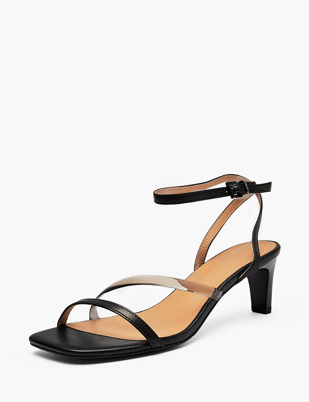 Черные женские босоножки MASCOTTE 94-615211-3501M | ракурс 2