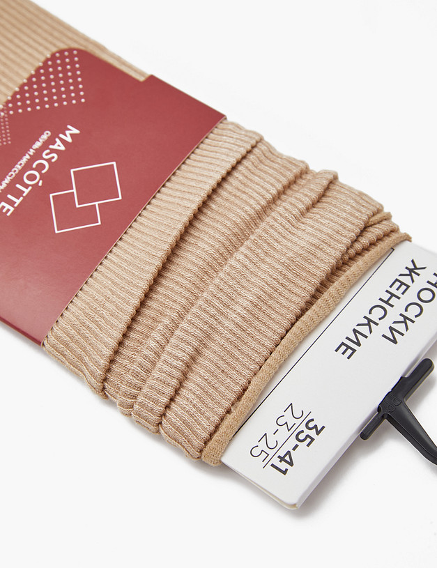 Бежевые женские носки MASCOTTE 764-3112-2608 | ракурс 3