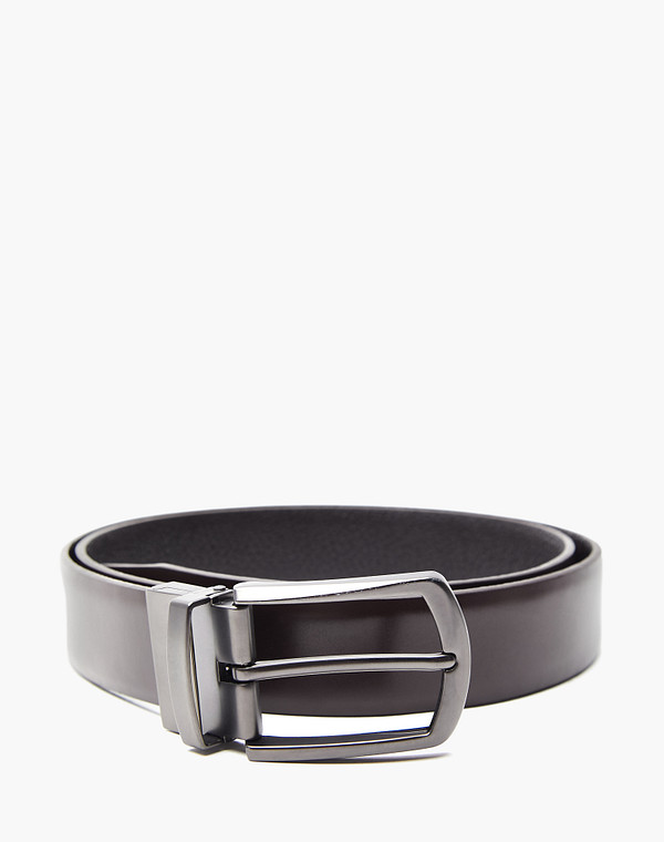 727-4118-105 Ремень муж. нат.кожа корич, Mascotte