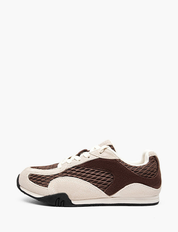 Серые детские кроссовки MASCOTTE 234-618021-0201 | ракурс 1