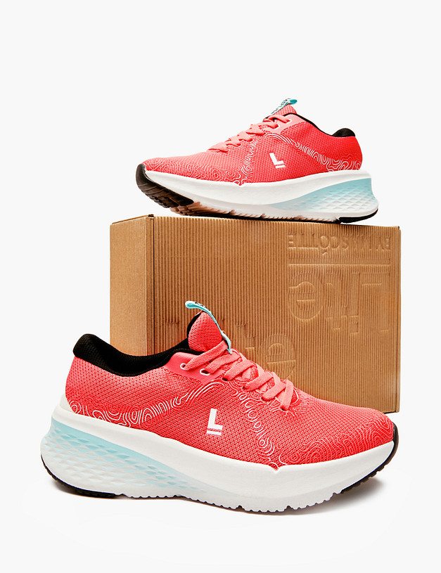 Красные женские кроссовки MASCOTTE 181-410821-2405 | ракурс 6