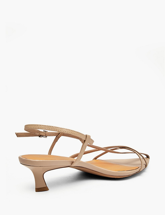 Бежевые женские босоножки MASCOTTE 126-615811-0508 | ракурс 3