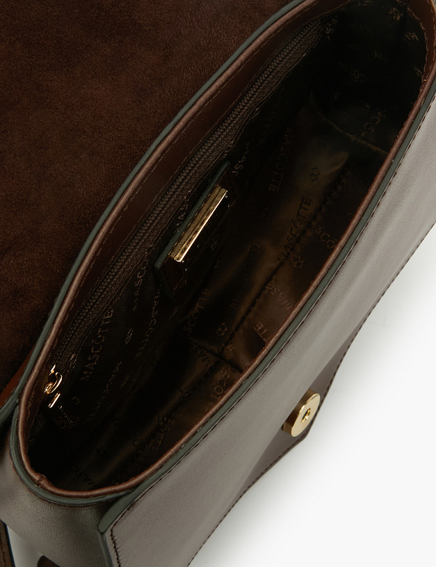 Женский рюкзак цвета горького шоколада MASCOTTE 658-2115-609 | ракурс 4