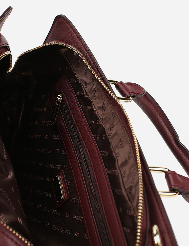 Бордовая женская сумка MASCOTTE 660-1224-105 | ракурс 4