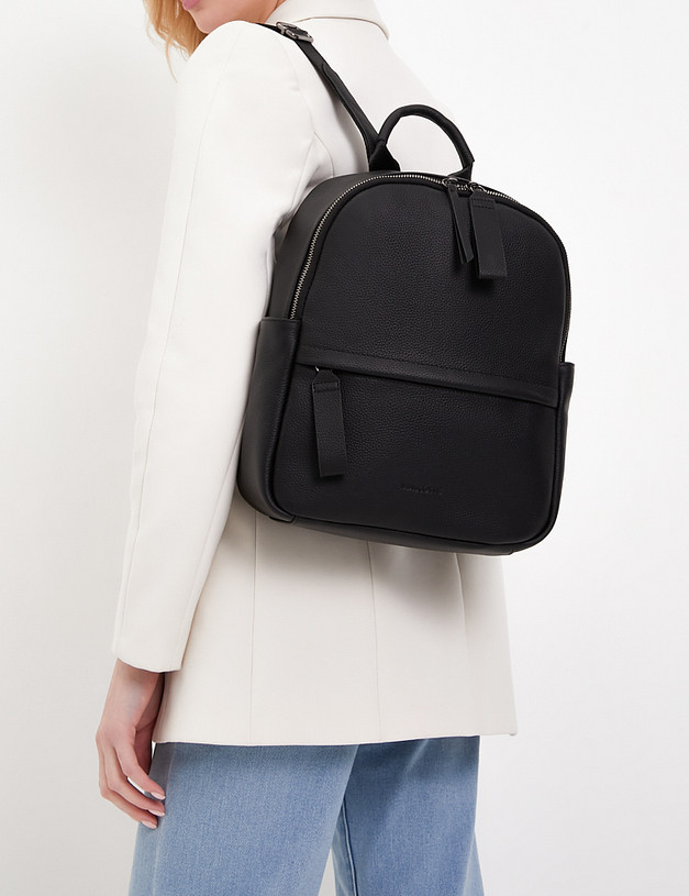 Черный женский рюкзак MASCOTTE 602-4120-102 | ракурс 1 Черный женский рюкзак MASCOTTE 602-4120-102 | ракурс 1