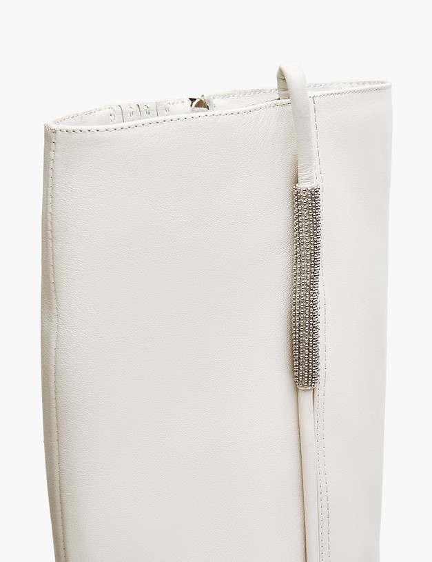 Молочные женские зимние сапоги MASCOTTE 233-22656310-7115M | ракурс 7