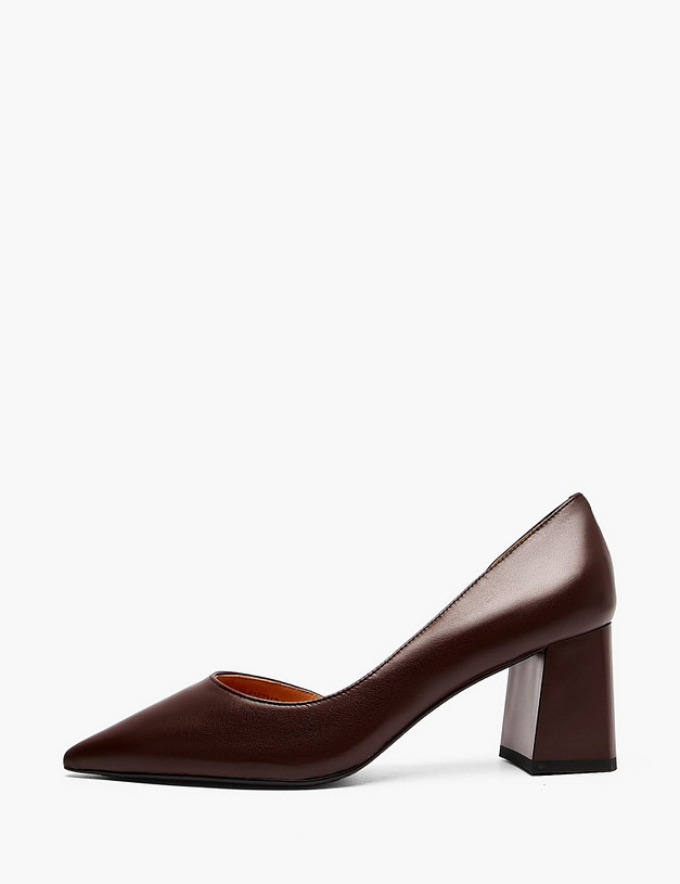 Коричневые женские туфли MASCOTTE 126-6102312-6571M | ракурс 1