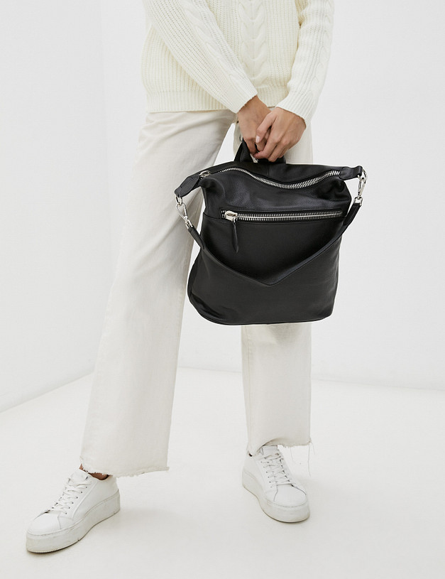 Черный женский рюкзак MASCOTTE 669-1203-102 | ракурс 1