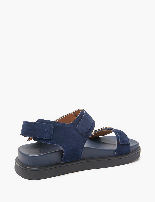 Синие женские сандалии MASCOTTE 233-514611-3642M | ракурс 4