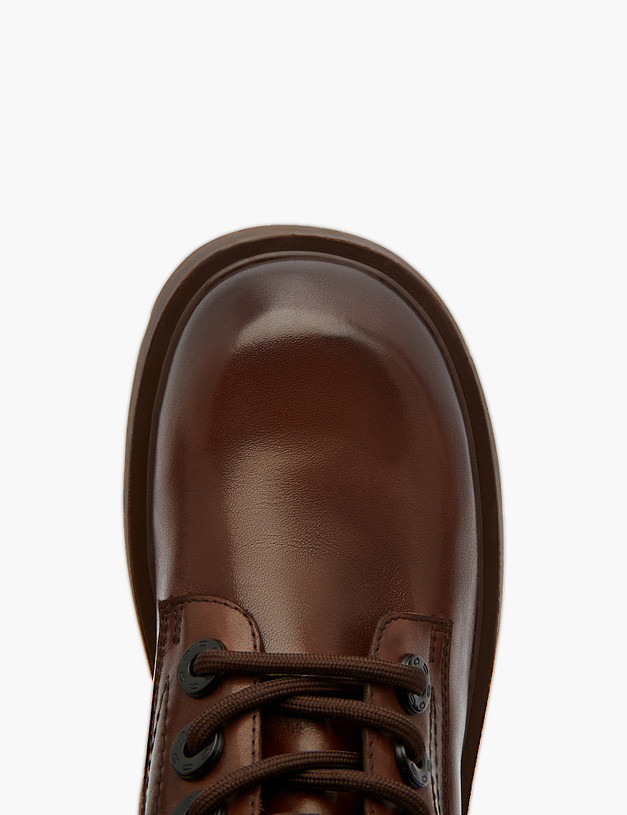 Коричневые женские ботинки MASCOTTE 58-321221-0109 | ракурс 4