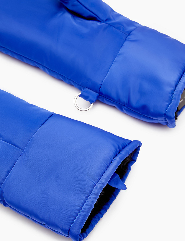 Синие женские варежки MASCOTTE 717-2218-2403 | ракурс 4