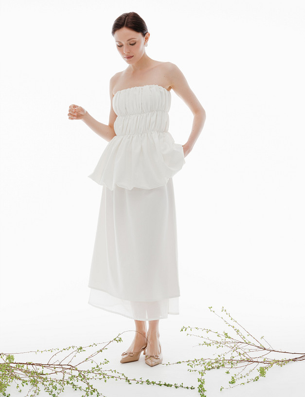 Бежевые женские туфли MASCOTTE 100-513511-0508 | ракурс 1