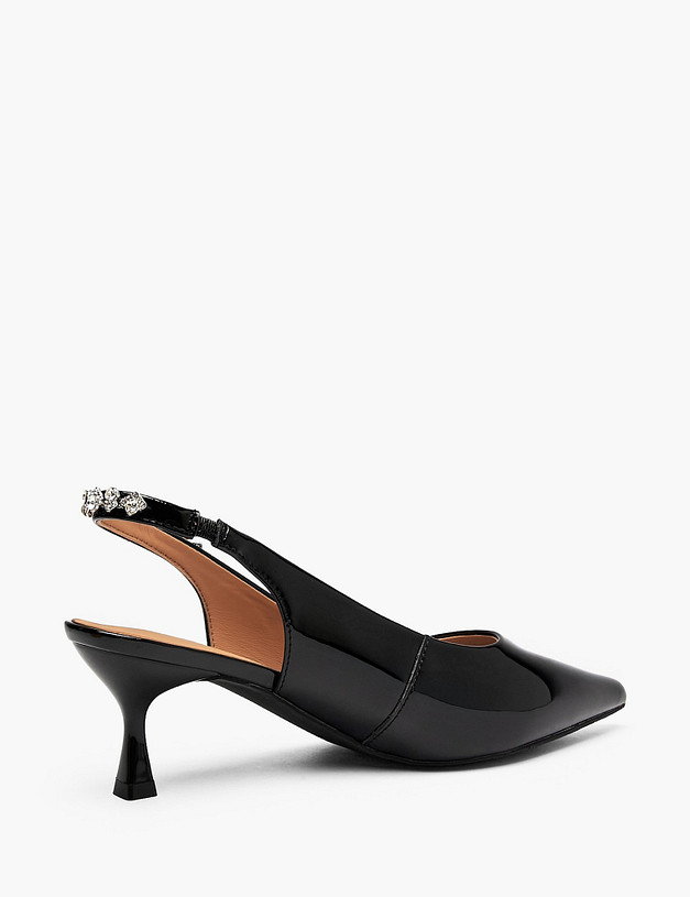 Черные женские туфли MASCOTTE 78-612611-0702 | ракурс 3