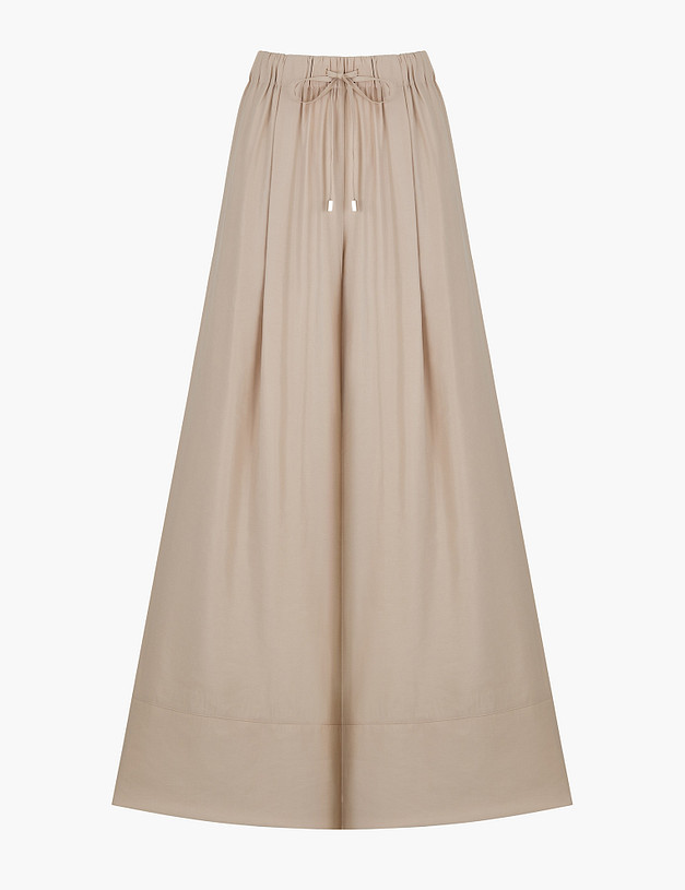 Бежевые женские брюки MASCOTTE 998-6102-2808 | ракурс 7