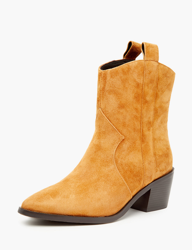 Рыжие женские казаки MASCOTTE 233-3205821-3689M | ракурс 2