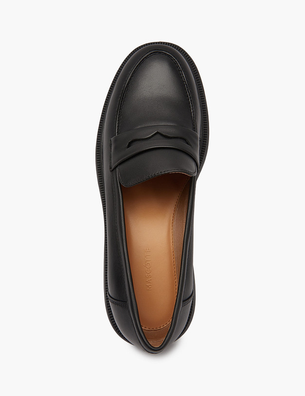 Черные женские лоферы MASCOTTE 94-510811-3501M | ракурс 4