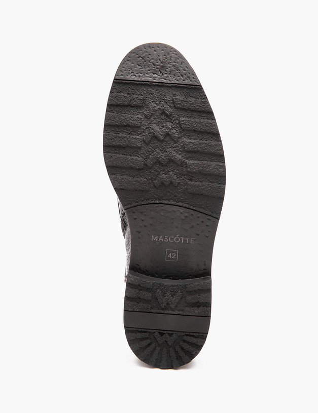 Черные мужские ботинки MASCOTTE 58-322423-0102 | ракурс 5