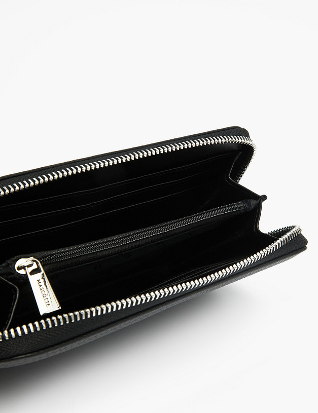 Черный женский кошелек MASCOTTE 670-3116-602 | ракурс 4