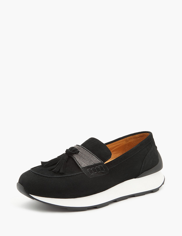 Черные женские лоферы MASCOTTE 58-3202413-3605M | ракурс 2