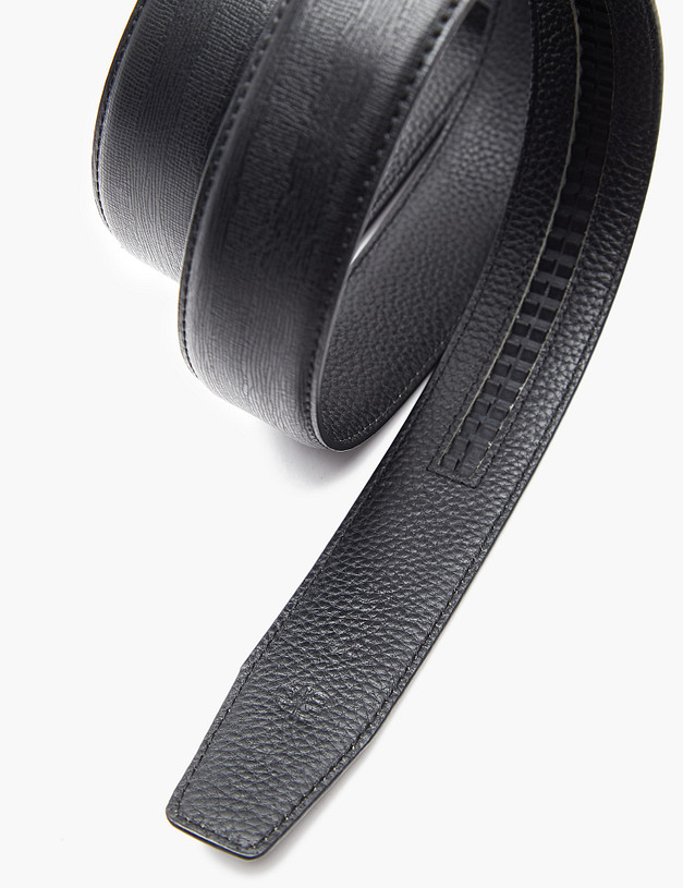 Черный мужской ремень MASCOTTE 727-4115-602 | ракурс 4