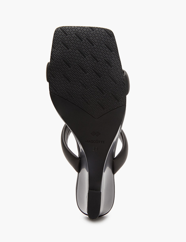 Черные женские мюли MASCOTTE 94-410511-0502 | ракурс 5